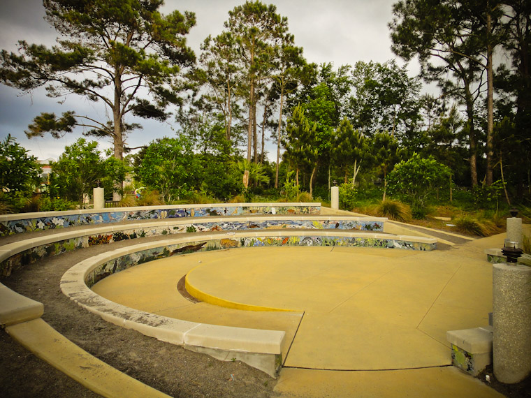 Picture of Library nature mosaic reading circle in Ponte Vedra Florida