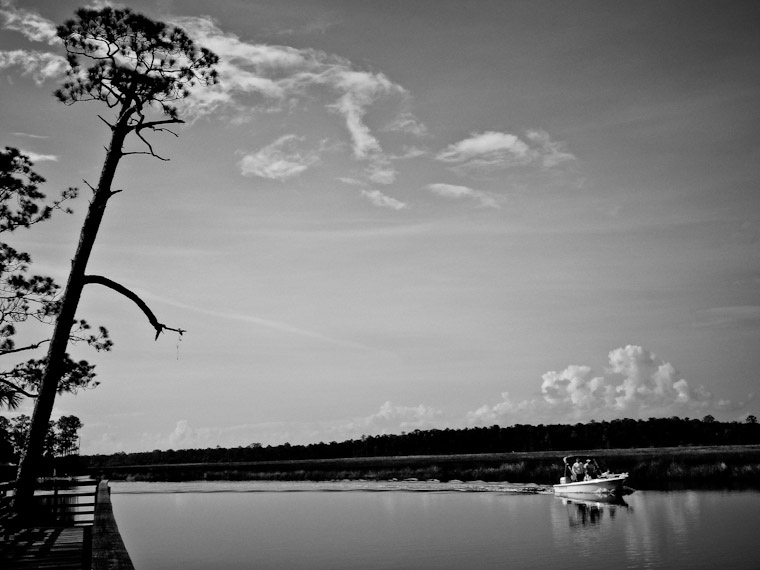 Picture of morning ripples in Saint Augustine Florida