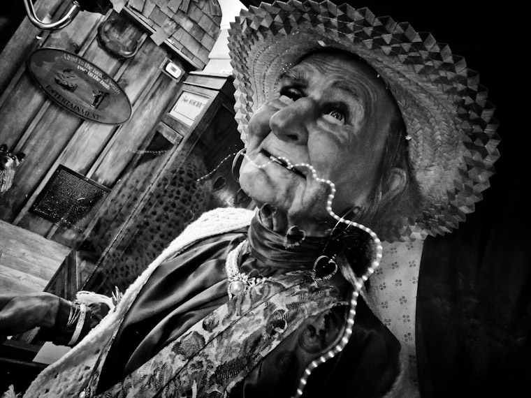 Photo of automated fortune teller machine in saint Augustine Florida