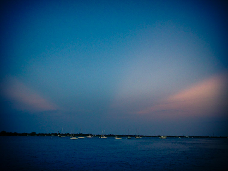 Photo of moody blues sunset in saint augustine florida