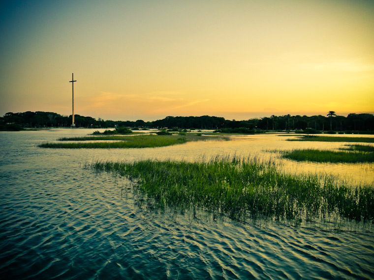 Photo of Great Cross from Fountain of Youth in Saint Augustine Florida