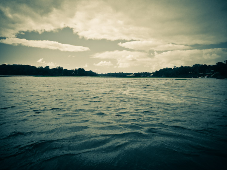 Picture of moving over the face of the water