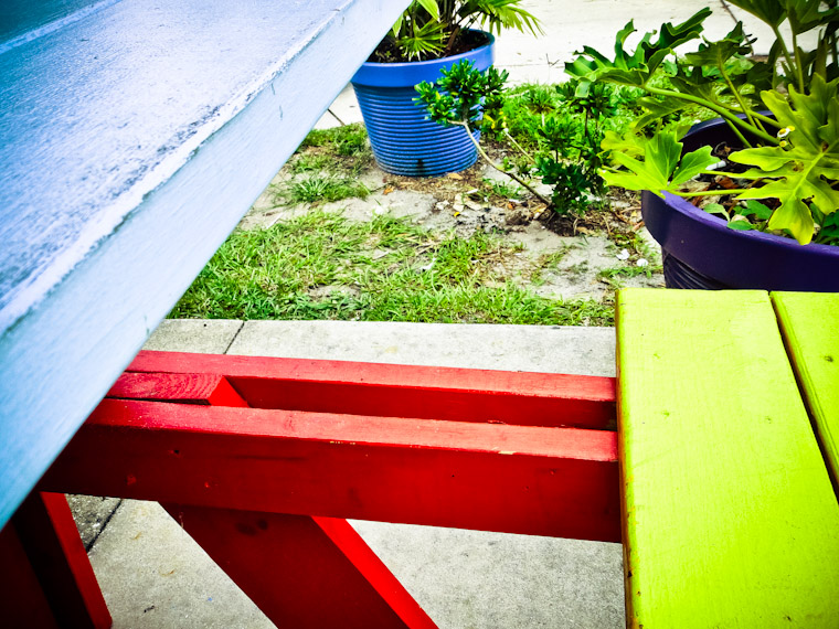 taco shop waiting at St Augustine Beach in florida