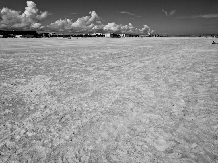 Photo of beach renourishment in St Augustine Florida