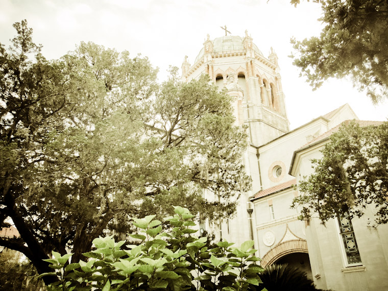 Memorial presbyterian morning in St Augustine Florida