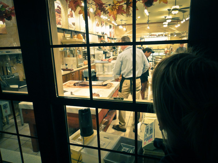 Picture of kilwin's fudge making on St George Street