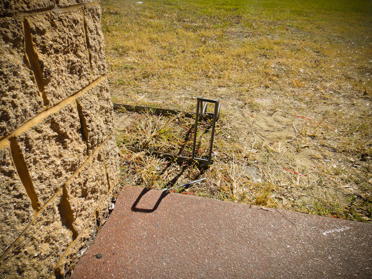 Bicycle Rack Built for One in St Augustine Florida