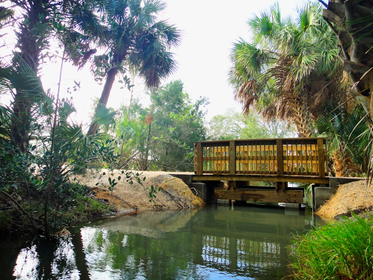Bing's Landing Mini Bridge in Saint Augustine Florida