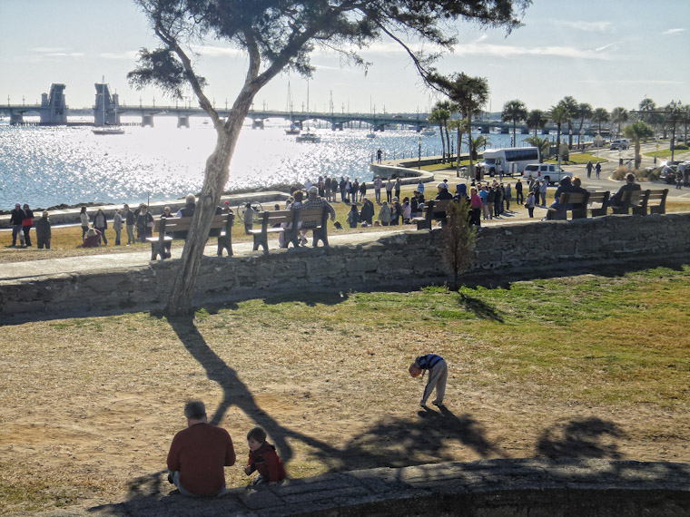 Day out at the castillo de san marcos national monument