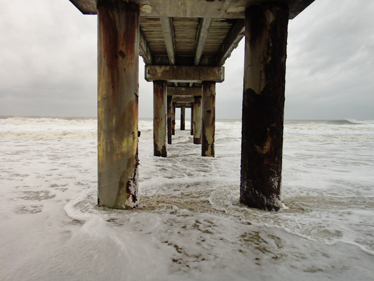 Picture of the pier in St Augustine Beach Florida