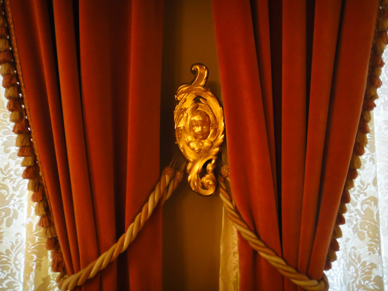 Picture of Flagler Room Curtain Detail