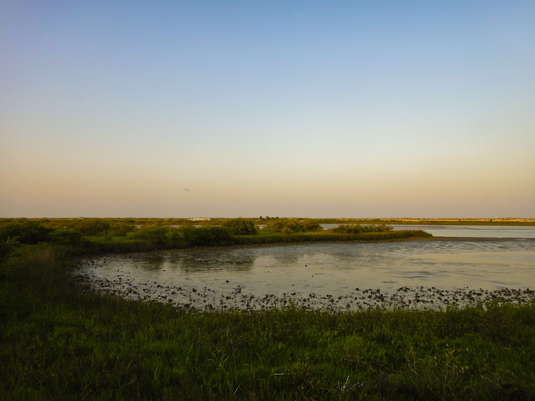 Anastasia state park intracoastal inlet