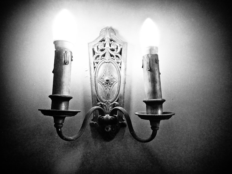 Flagler College wall sconce light