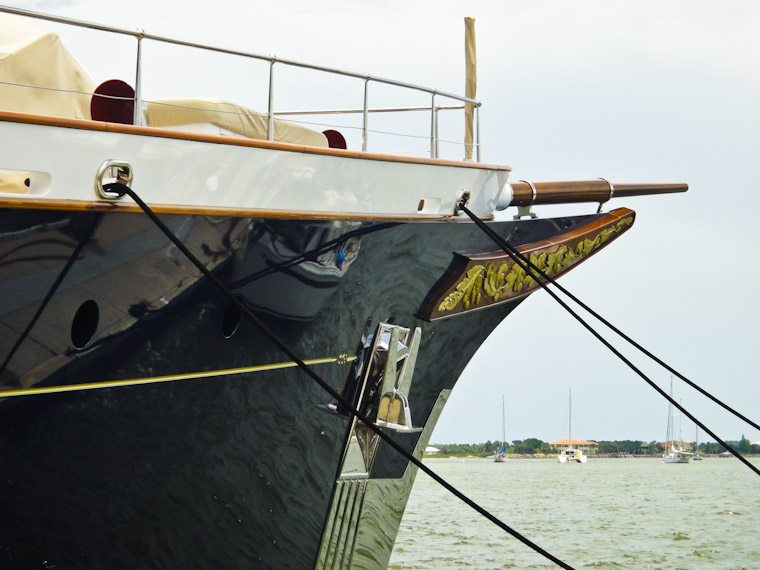 Bow of boat