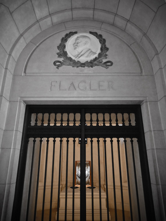 Henry Flagler's tomb at Memorial Presbyterian