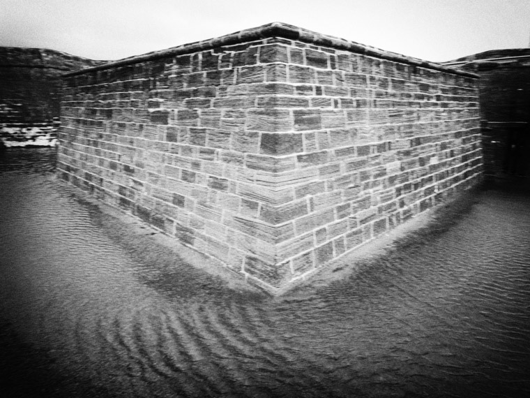 Pinhole camera fort castillo de san marcos photo