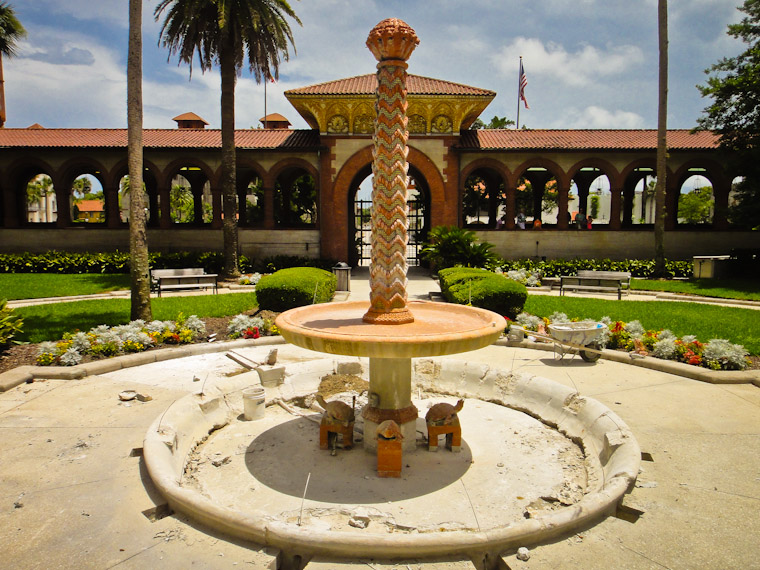 Rebuilding Flagler's Fountain at Hotel Ponce de Leon
