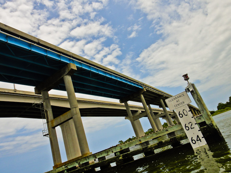 312 Bridge clearance angle