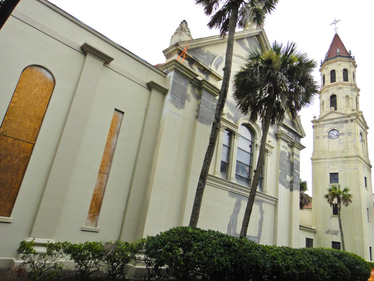 Renovations at the Cathedral Basilica in Saint Augustine