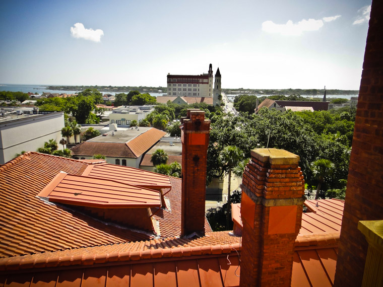 Downtown view from Flagler's Roof