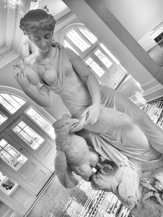 Lightner Museum Marble Statue