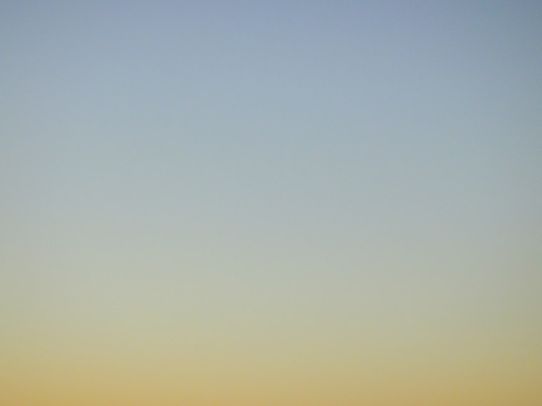 Section of sunset sky gradient