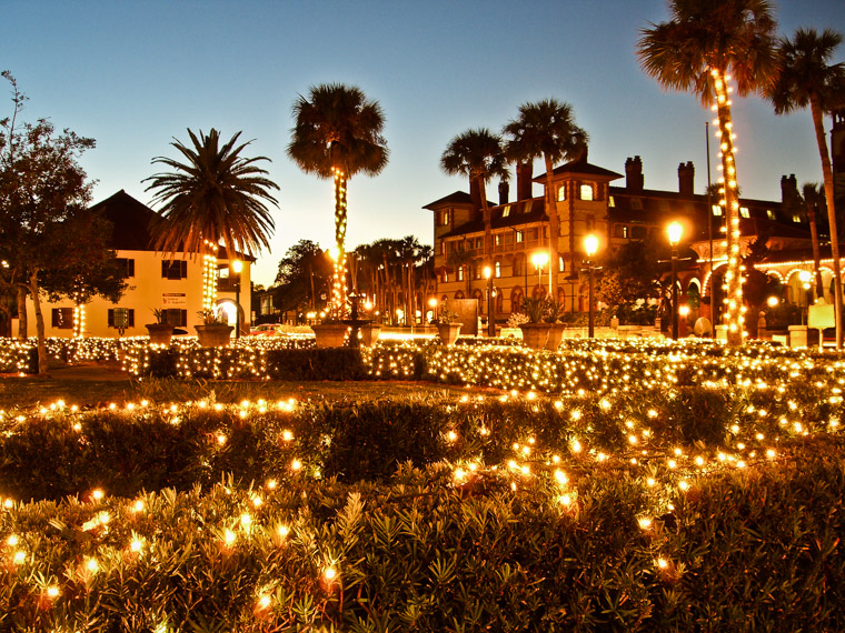 Flagler College Night of Lights by Lightner