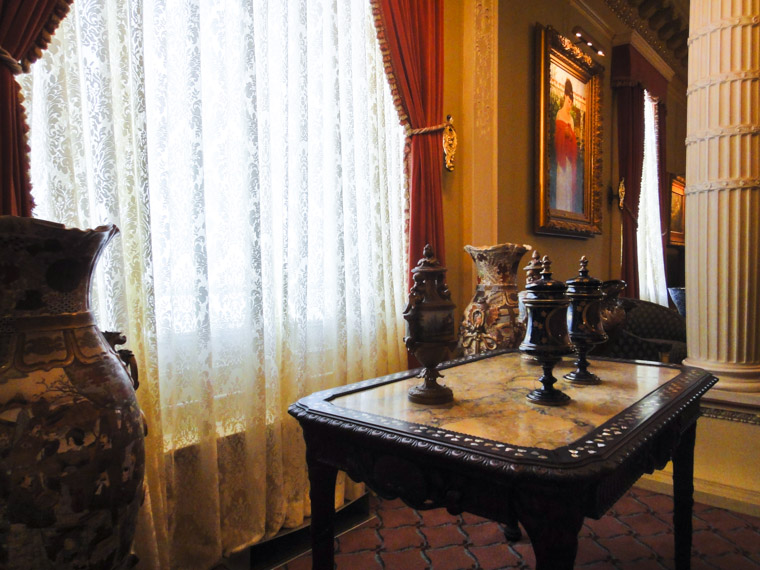 Sun shine in the Flagler Room at Hotel Ponce de Leon