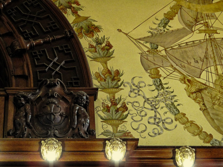 Hotel Ponce de Leon Flagler College Dining Room Details