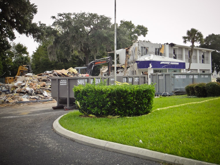 Northrop Grumman - Fairchild Building Demolition Airport