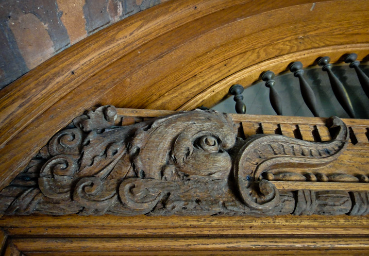 Flagler College Hotel Ponce de Leon Detail Carving