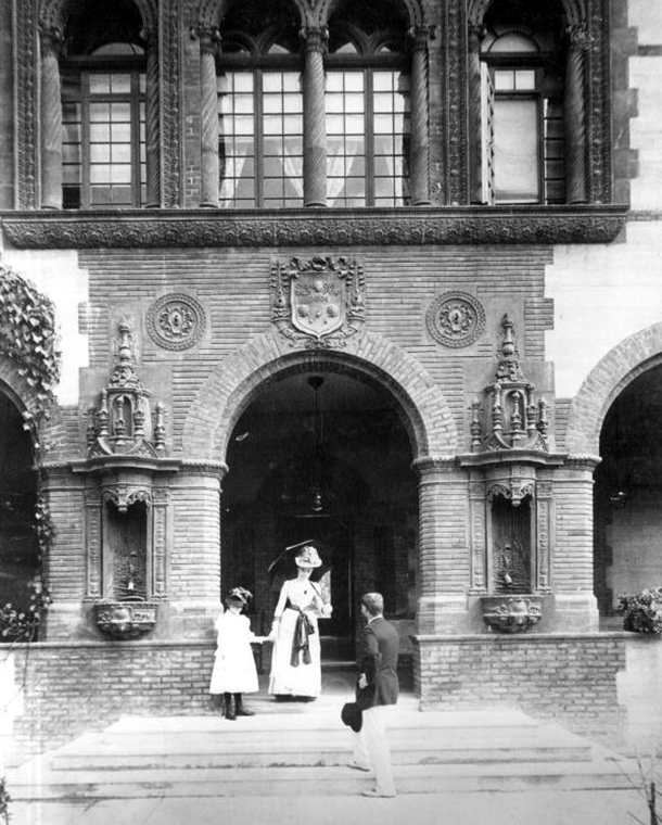 Historic shot of Flagler College Hotel Ponce de Leon