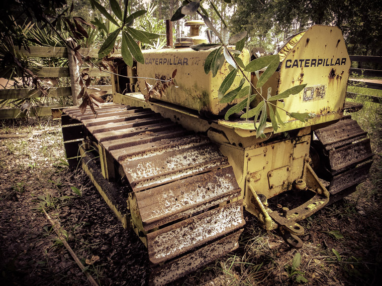 Caterpillar D4 Tractor at Florida Agricultural Museum