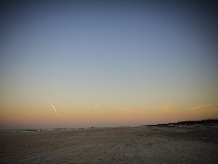 Nasa Delta IV Rocket launch from st augustine beach