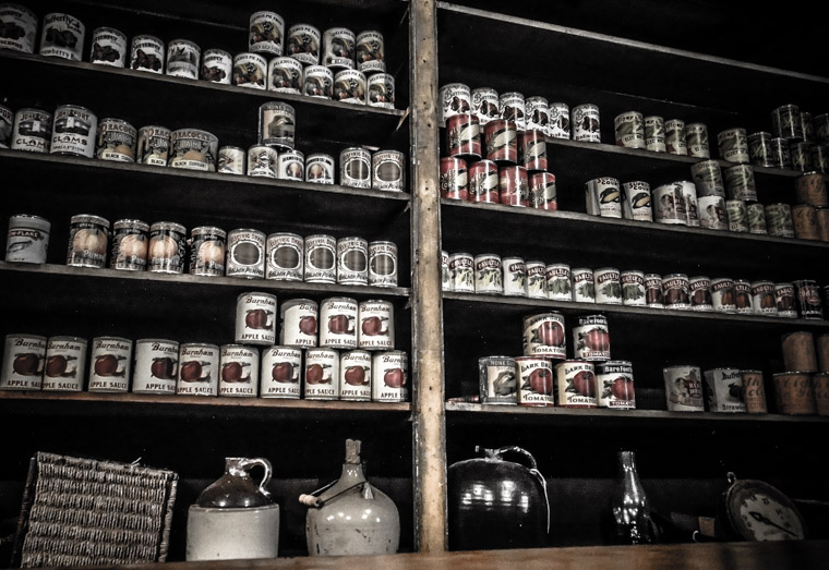 Florida agricultural museum general store canned goods