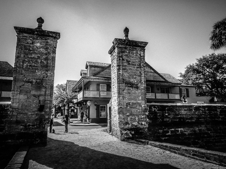 City gates by st george street