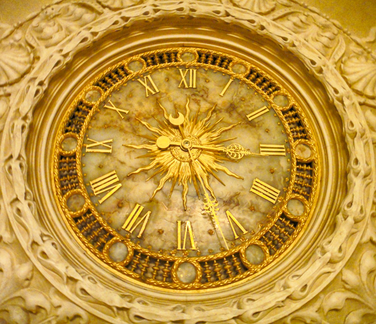 Flagler College Thomas Edison Clock Onyx