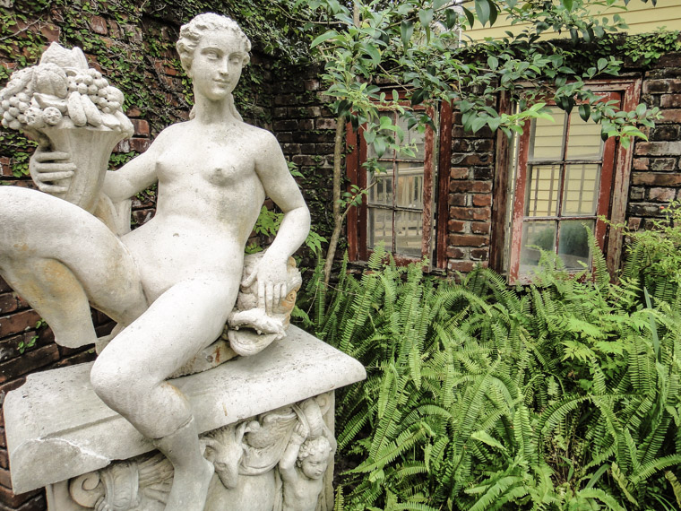 Dow Museum of Historic Houses Sculpture Ferns
