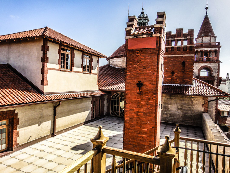 Flagler College Hotel Ponce de Leon Rooftop Solarium