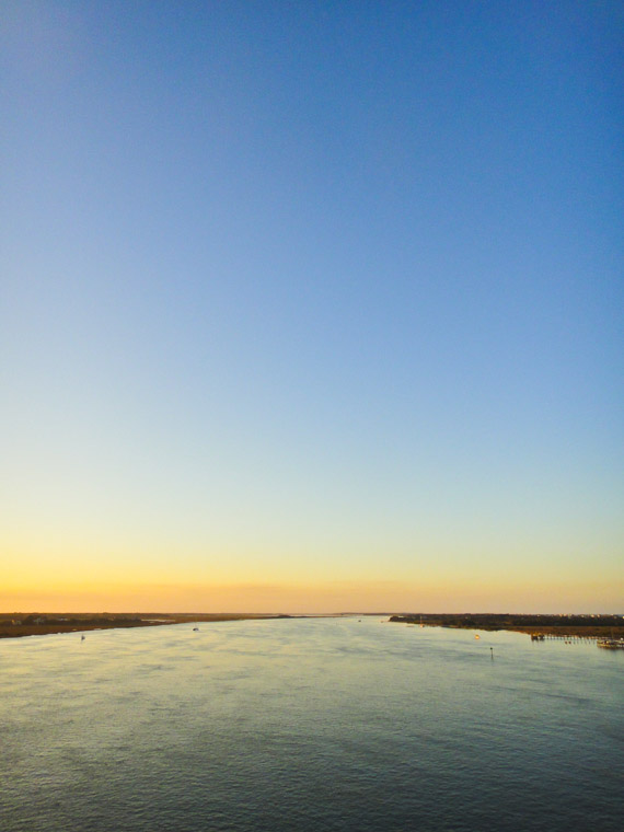 Vilano Bridge Sunset View