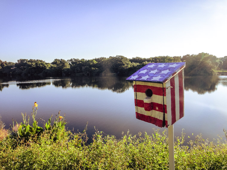 Patriotic Birdhouse