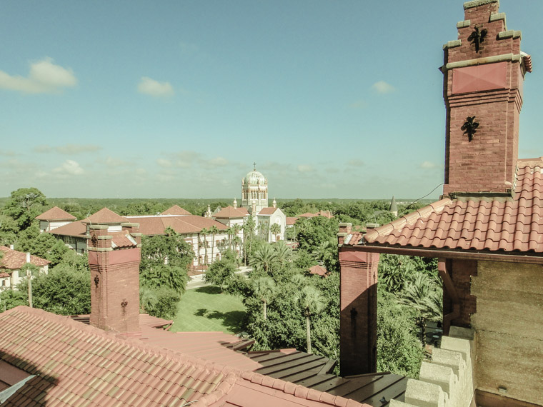 Memorial Presybeterian from Flagler College rooftop