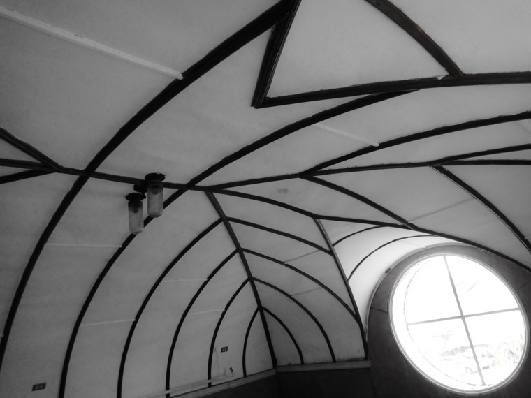 Lightner museum sauna ceiling