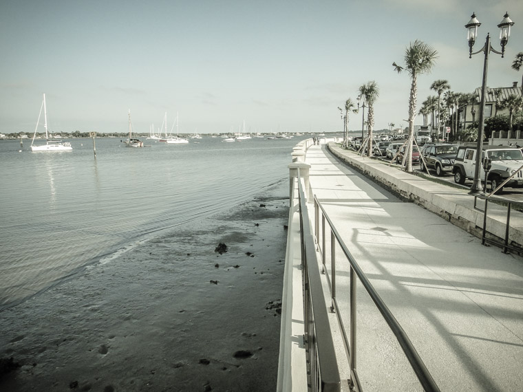 Bayfront seawall