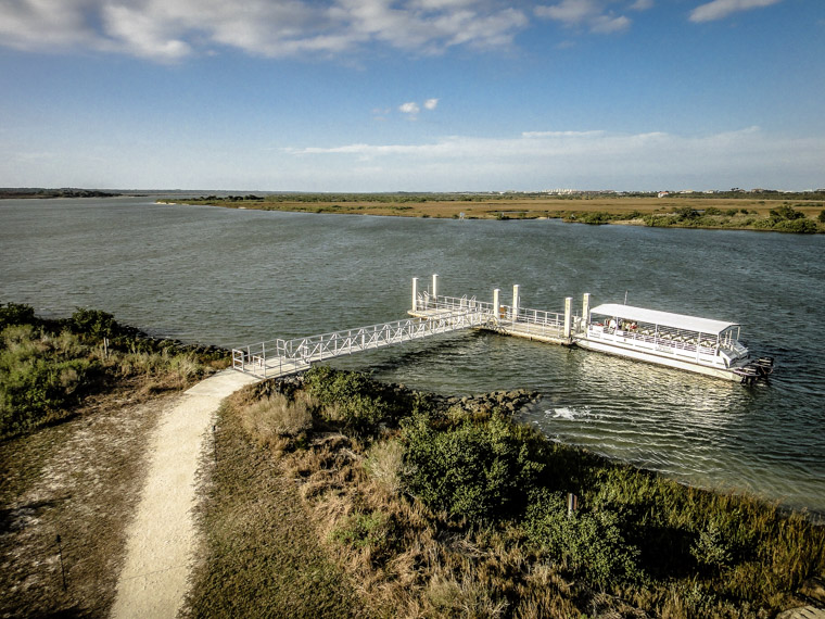 Fort Matanzas Boat Dock Intracoastal
