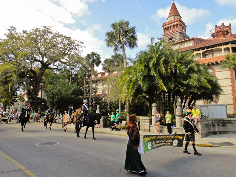St Patrick's Day Parade by Flagler