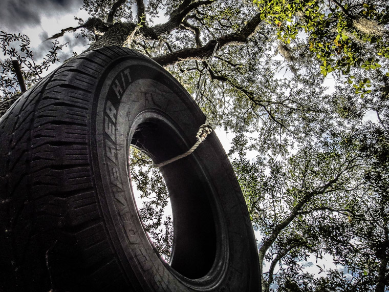 Tire Swing at Moses Creek