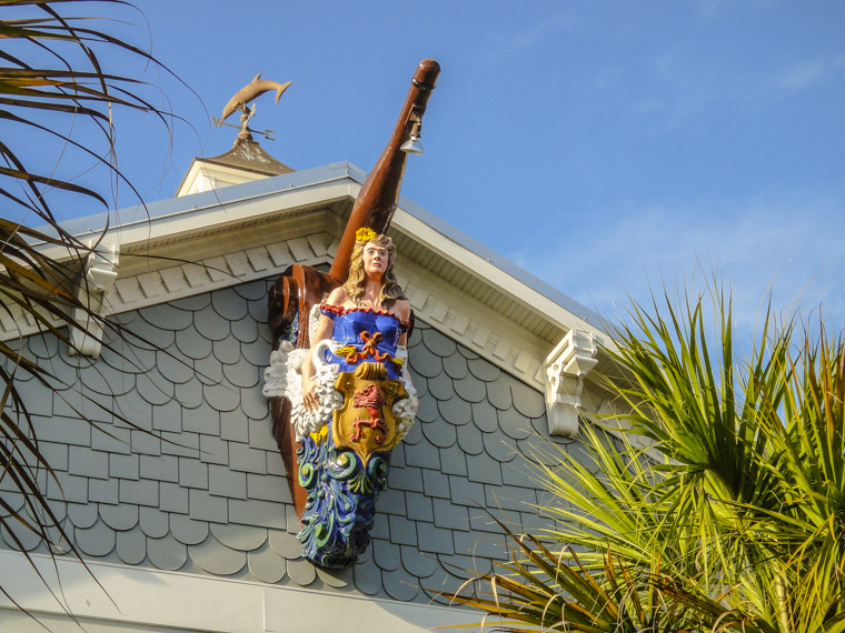 Bow Figurehead on House