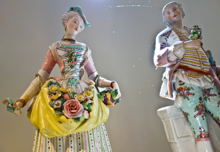 Lightner Museum ceramic sculpture