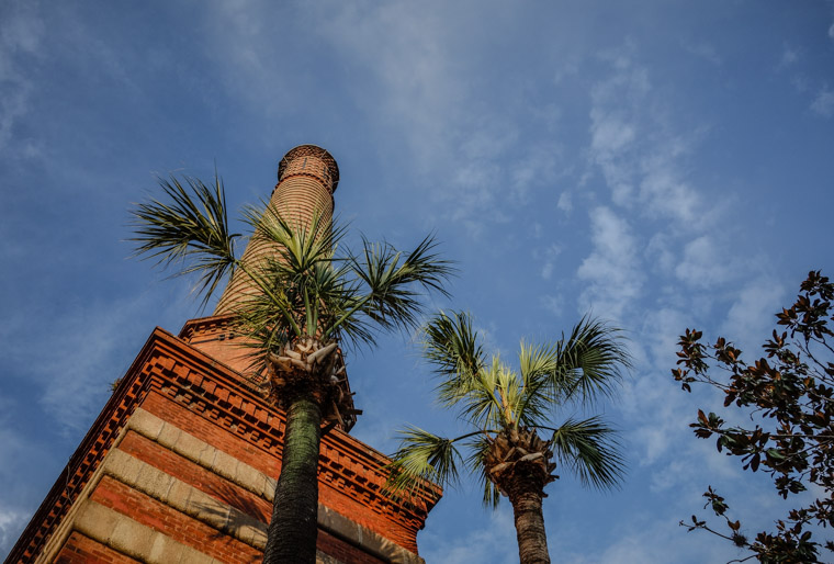 Flagler college edison smoke stack